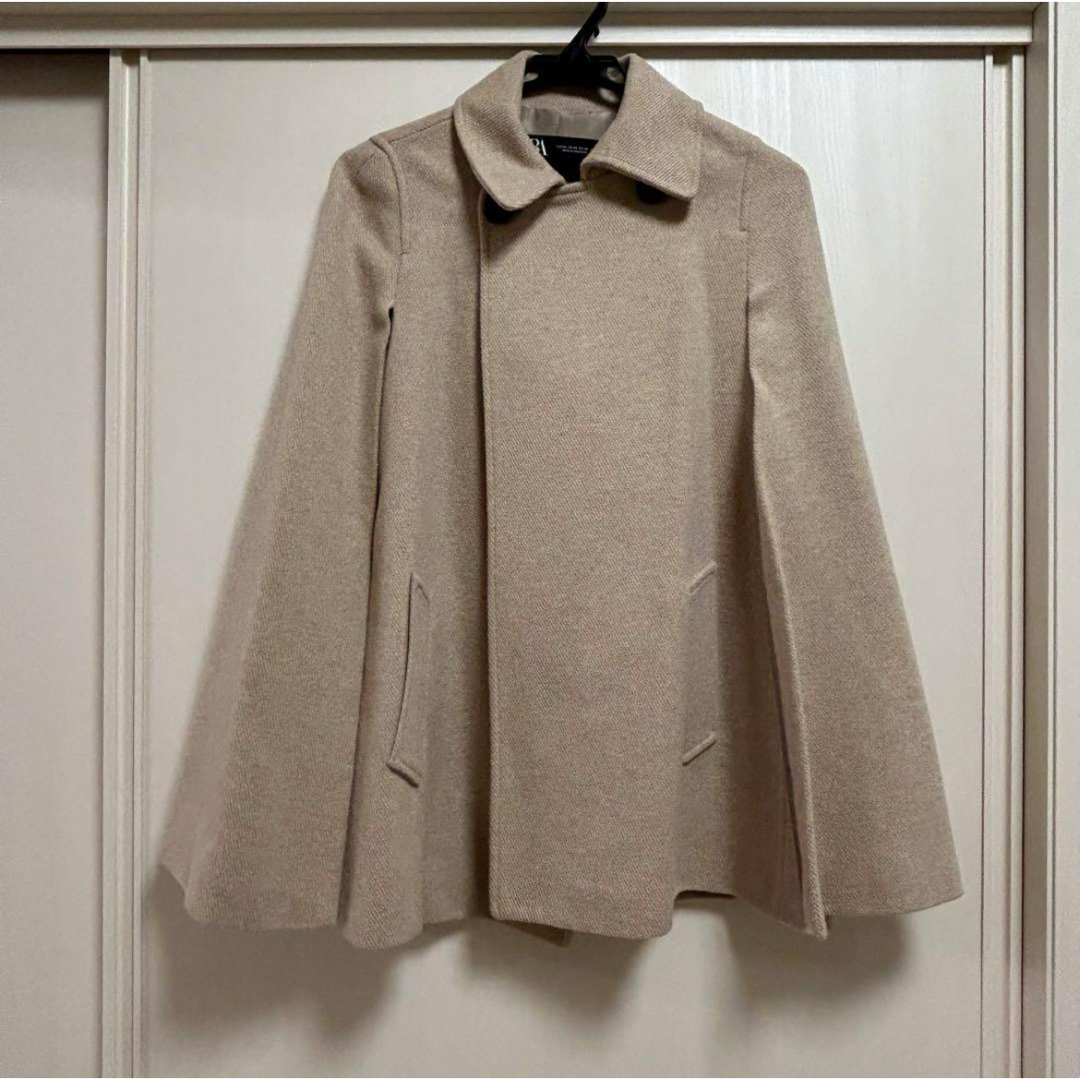 ZARA - ZARAポンチョコート 堀未央奈着用の通販 by 引越しのため ZARA - ZARAポンチョコート 堀未央奈着用の通販 by 引越しのため