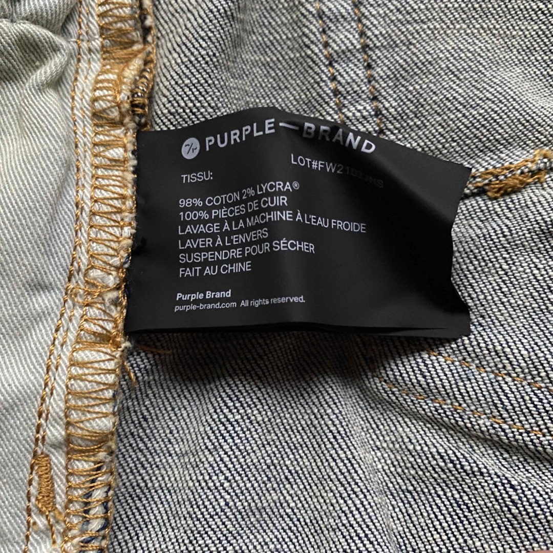 Purple Brand Denim W31 パープルブランド デニムパンツ Purple Brand Denim W31 パープルブランド デニムパンツ