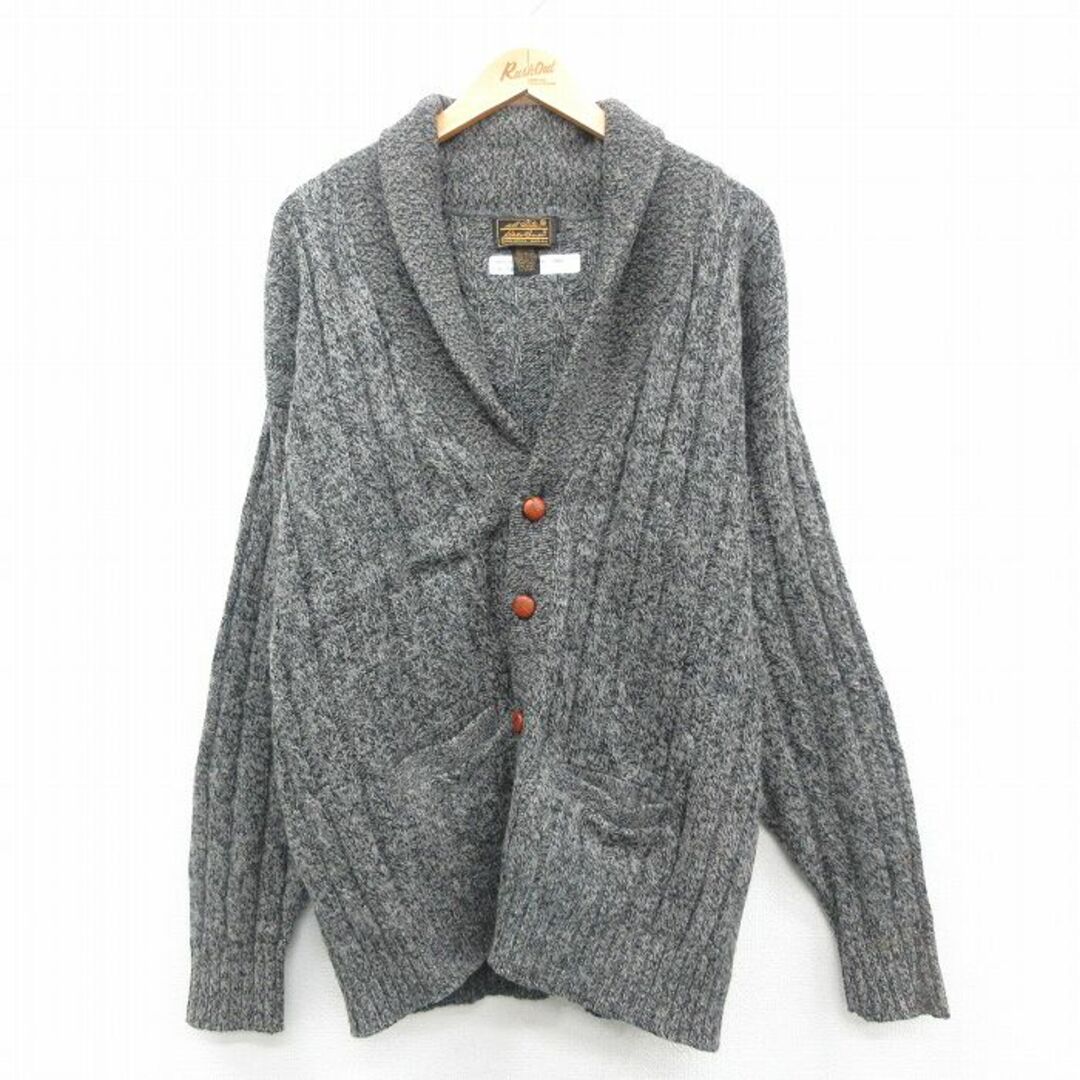 Eddie Bauer - XL☆古着 エディーバウアー 長袖 ケーブル ニット Eddie Bauer - XL☆古着 エディーバウアー 長袖 ケーブル ニット