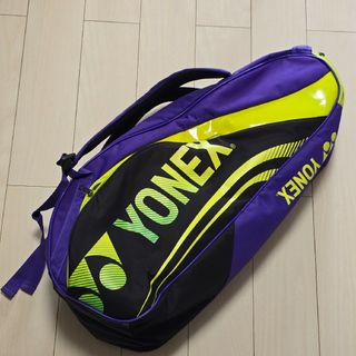 YONEX バドミントン ラケットバッグ 黒/黄 ちかく YONEX バドミントン ラケットバッグ 黒/黄 ちかく