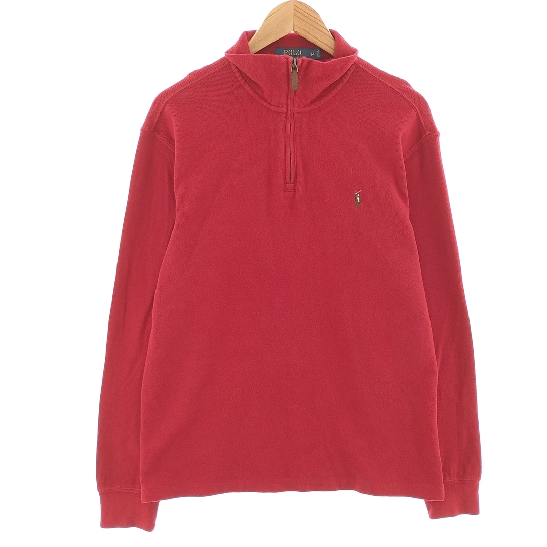 古着 ラルフローレン Ralph Lauren POLO RALPH LAUREN ハーフジップスウェットシャツ トレーナー メンズM相当 /eaa402780