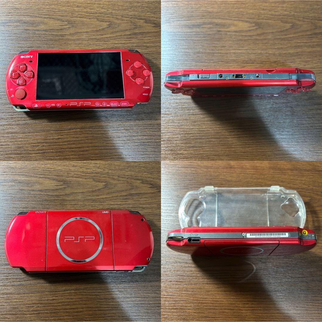 稼働品 PSP-3000 ラディアントレッド 赤 ゲーム機 本体 稼働品 PSP-3000 ラディアントレッド 赤 ゲーム機 本体