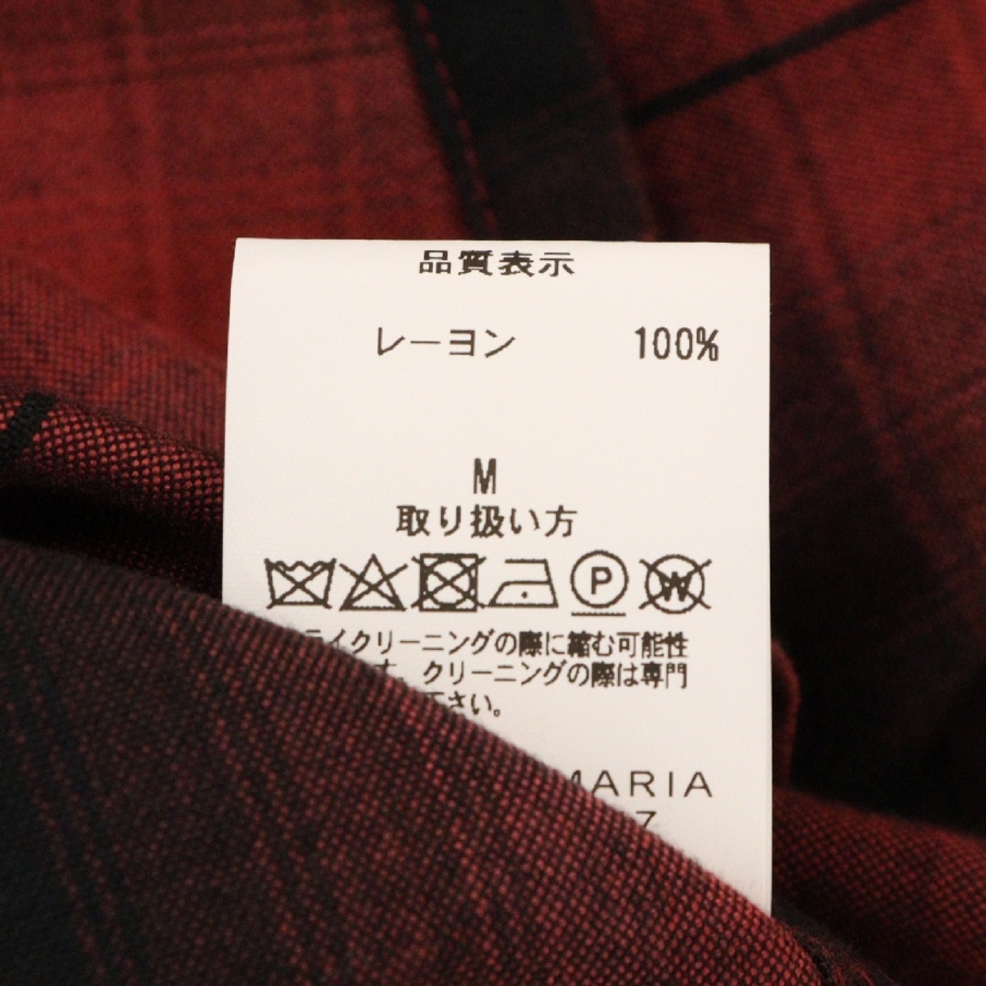 WACKO MARIA ワコマリア 23AW オンブレチェック オープンカラー WACKO MARIA ワコマリア 23AW オンブレチェック オープンカラー
