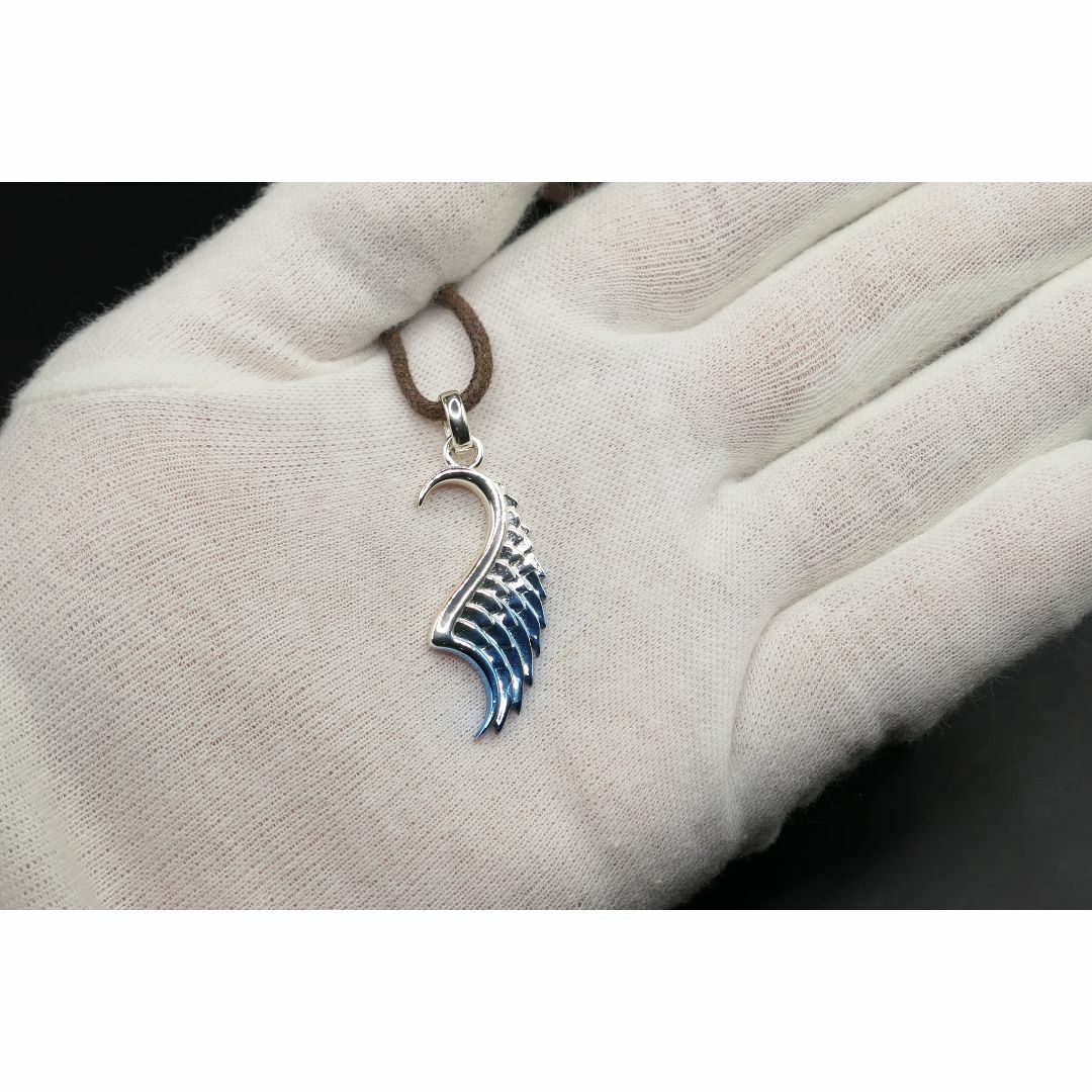 AQUA SILVER - 美品 アクアシルバー グラデーションフェザー AQUA SILVER - 美品 アクアシルバー グラデーションフェザー