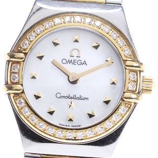 オメガ(OMEGA)のオメガ OMEGA 1365.71 コンステレーション SS/YG ダイヤベゼル クォーツ レディース _832530(腕時計)