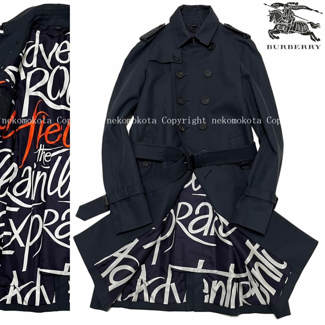BURBERRY - バーバリー プローサム カリグラフィー トレンチ BURBERRY - バーバリー プローサム カリグラフィー トレンチ