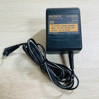 ソニー(SONY)のSONY 3V AC電源アダプター AC-ES305 500mA 動作品(その他)
