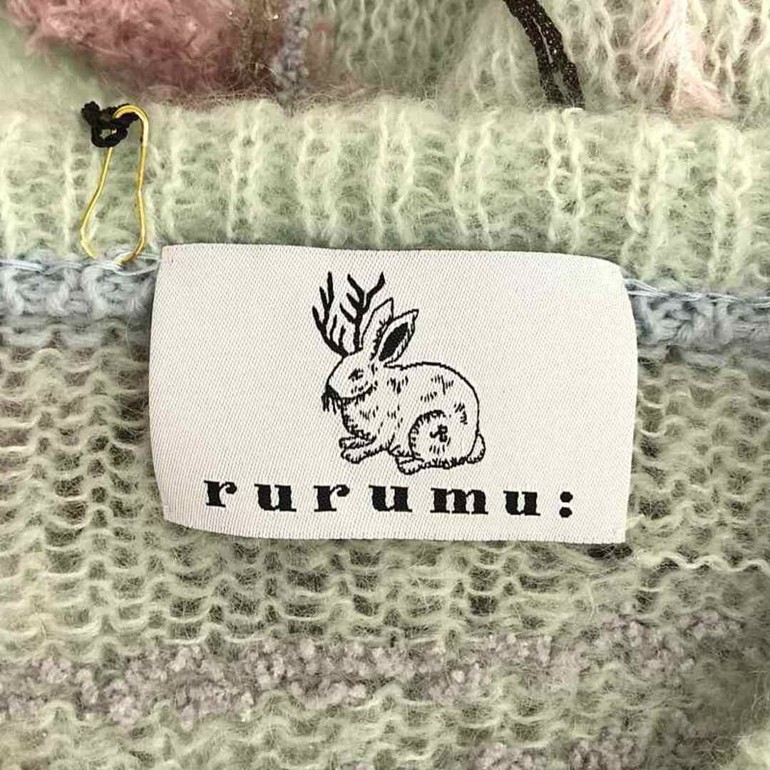 美品】 rurumu: / 縷縷夢兎るるむう | 2022AW | mohair weaving 美品】 rurumu: / 縷縷夢兎るるむう | 2022AW | mohair weaving