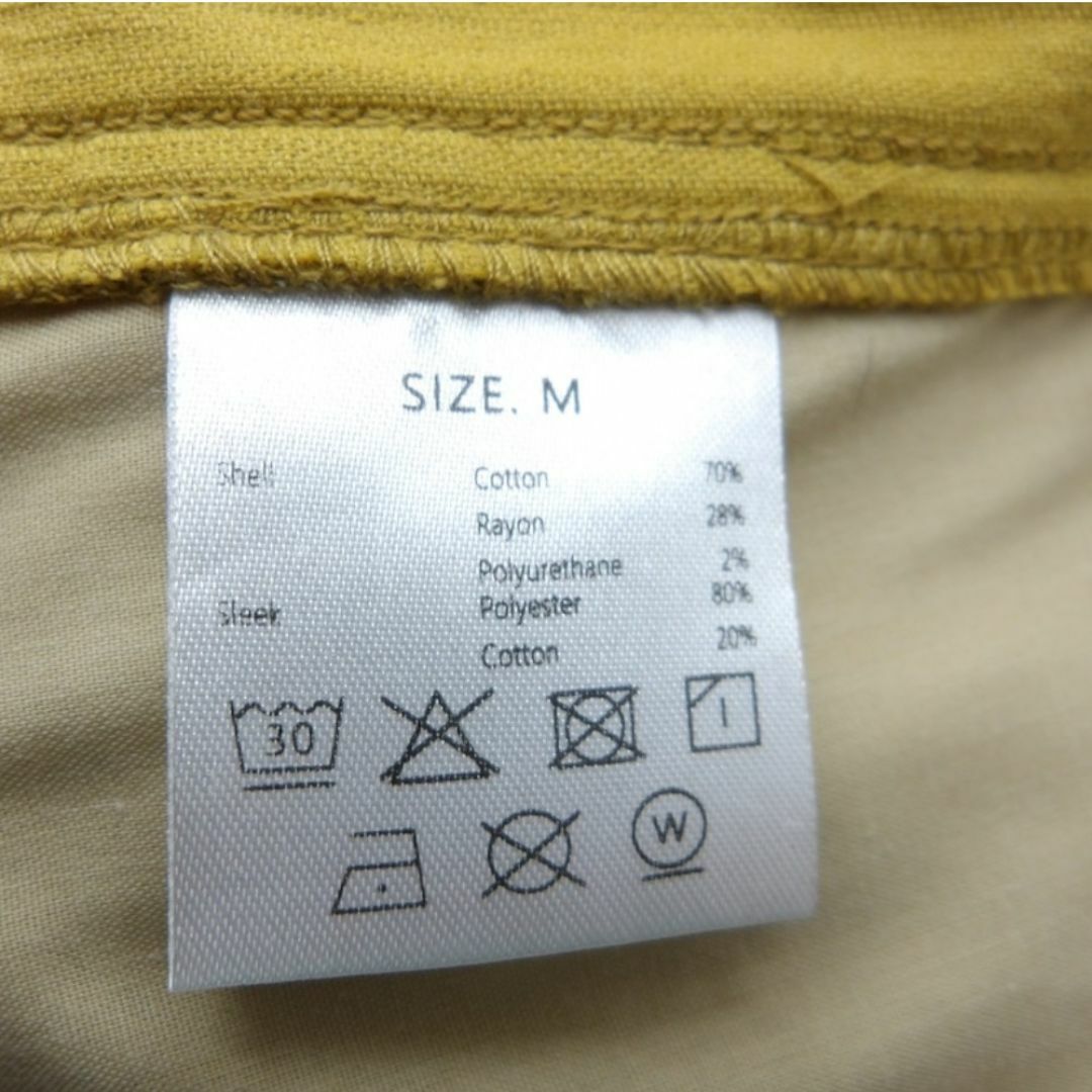 STABRIDGE BUYER PANTS CORDUROY MUSTARD サイズM STABRIDGE BUYER PANTS CORDUROY MUSTARD サイズM