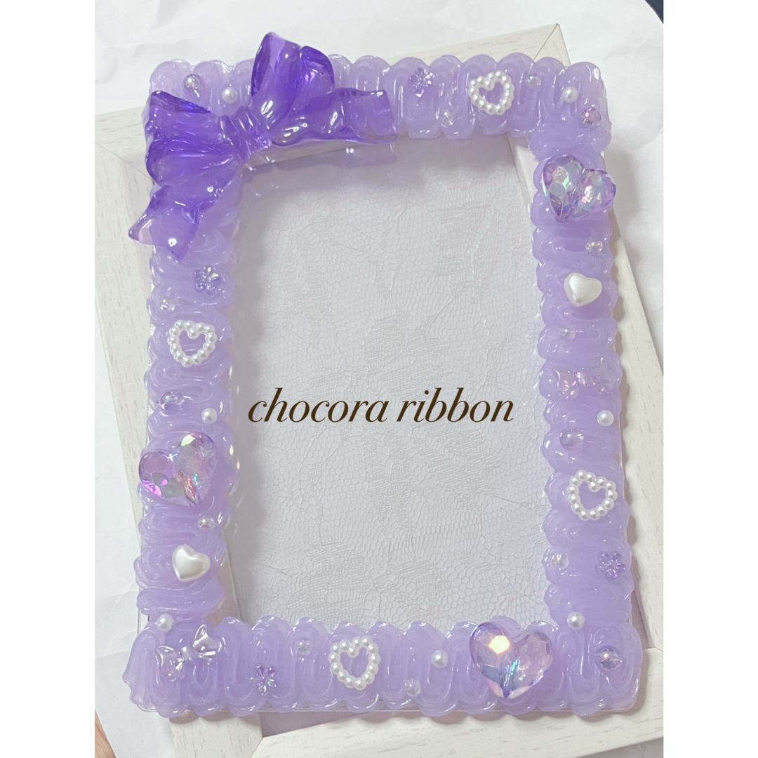 A6 ホイップデコ 硬質ケース ポストカード 紫の通販 by chocora A6 ホイップデコ 硬質ケース ポストカード 紫の通販 by chocora
