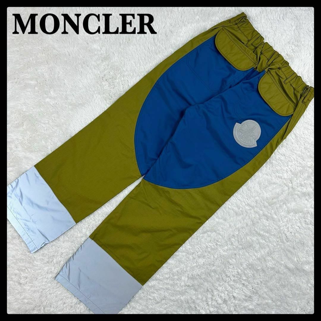 MONCLER - 【超希少モデル】モンクレール☆ナイロン切り替え MONCLER - 【超希少モデル】モンクレール☆ナイロン切り替え
