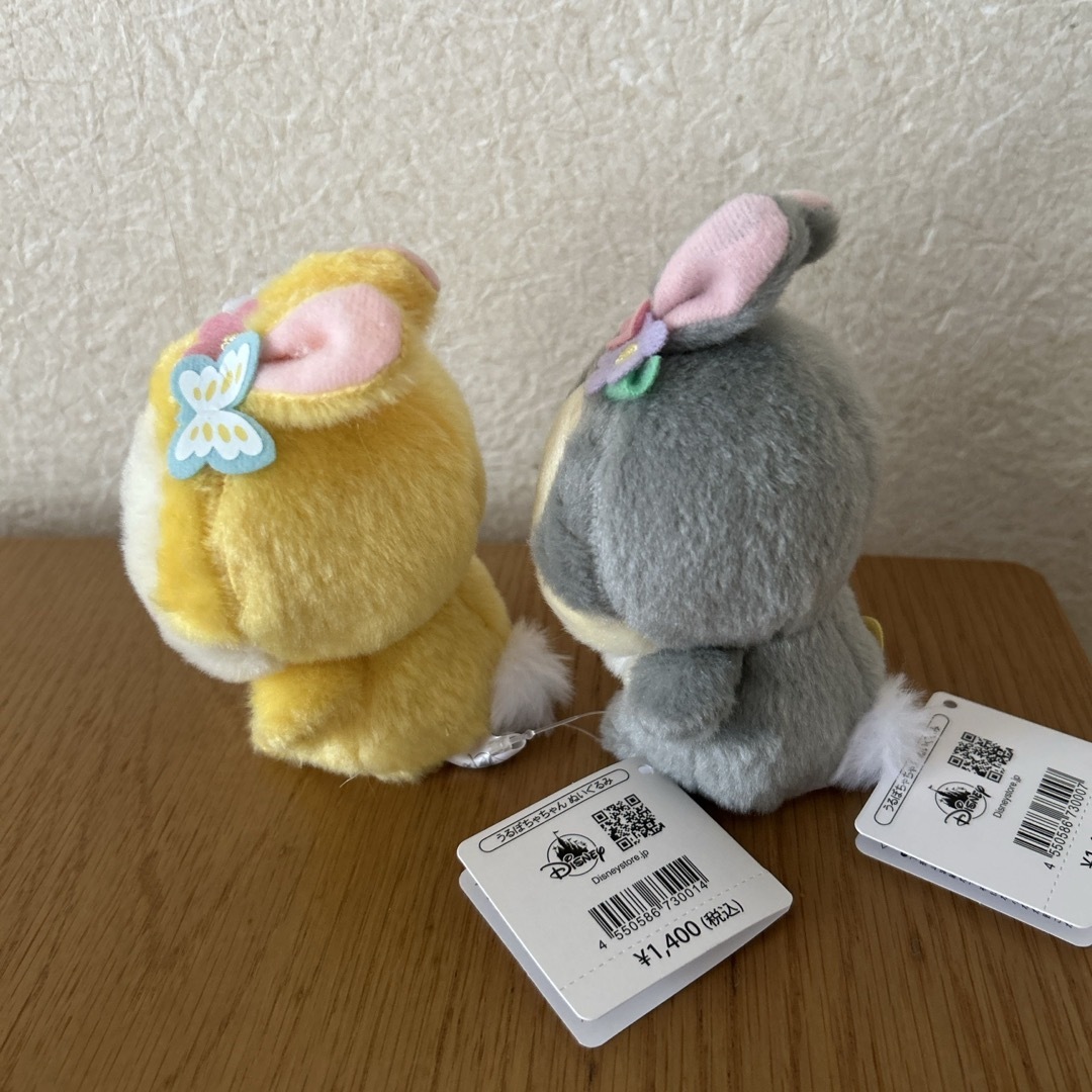 Disney - とんすけ&ミス・バニー ぬいぐるみ うるぽちゃちゃん Disney - とんすけ&ミス・バニー ぬいぐるみ うるぽちゃちゃん