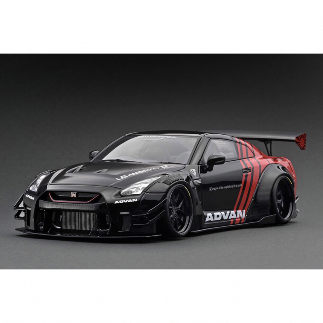 日産 - イグニッションモデル 1/18 LB-WORKS GT-R R35 ADVANの 日産 - イグニッションモデル 1/18 LB-WORKS GT-R R35 ADVANの