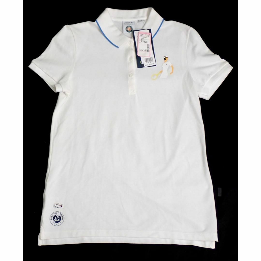 定価1.4万 ラコステ ROLAND GARROS ポロシャツ カットソー 38 定価1.4万 ラコステ ROLAND GARROS ポロシャツ カットソー 38