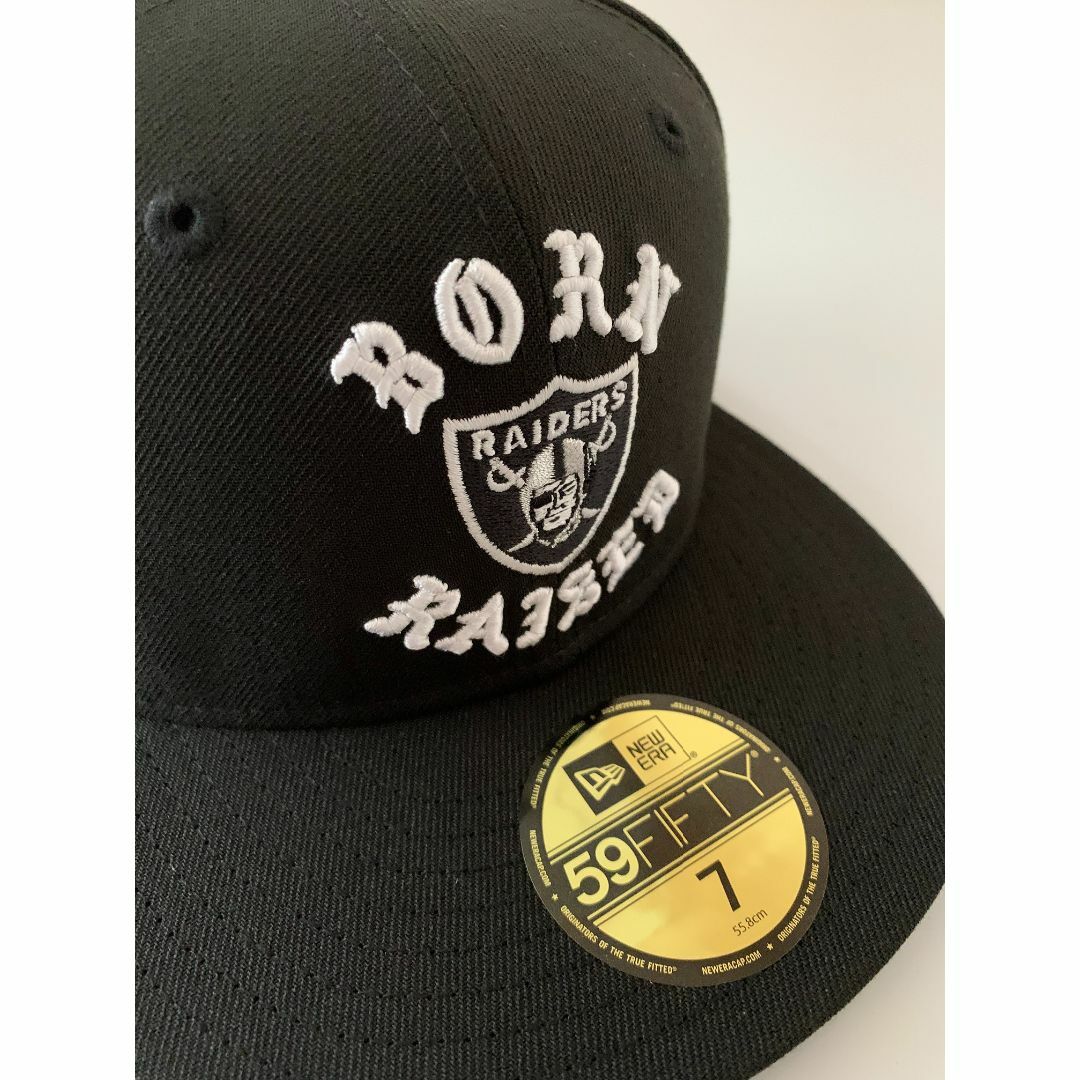 NEW ERA - BORN x RAISED + RAIDERS ROCKER FITTEDの通販 by NEW ERA - BORN x RAISED + RAIDERS ROCKER FITTEDの通販 by