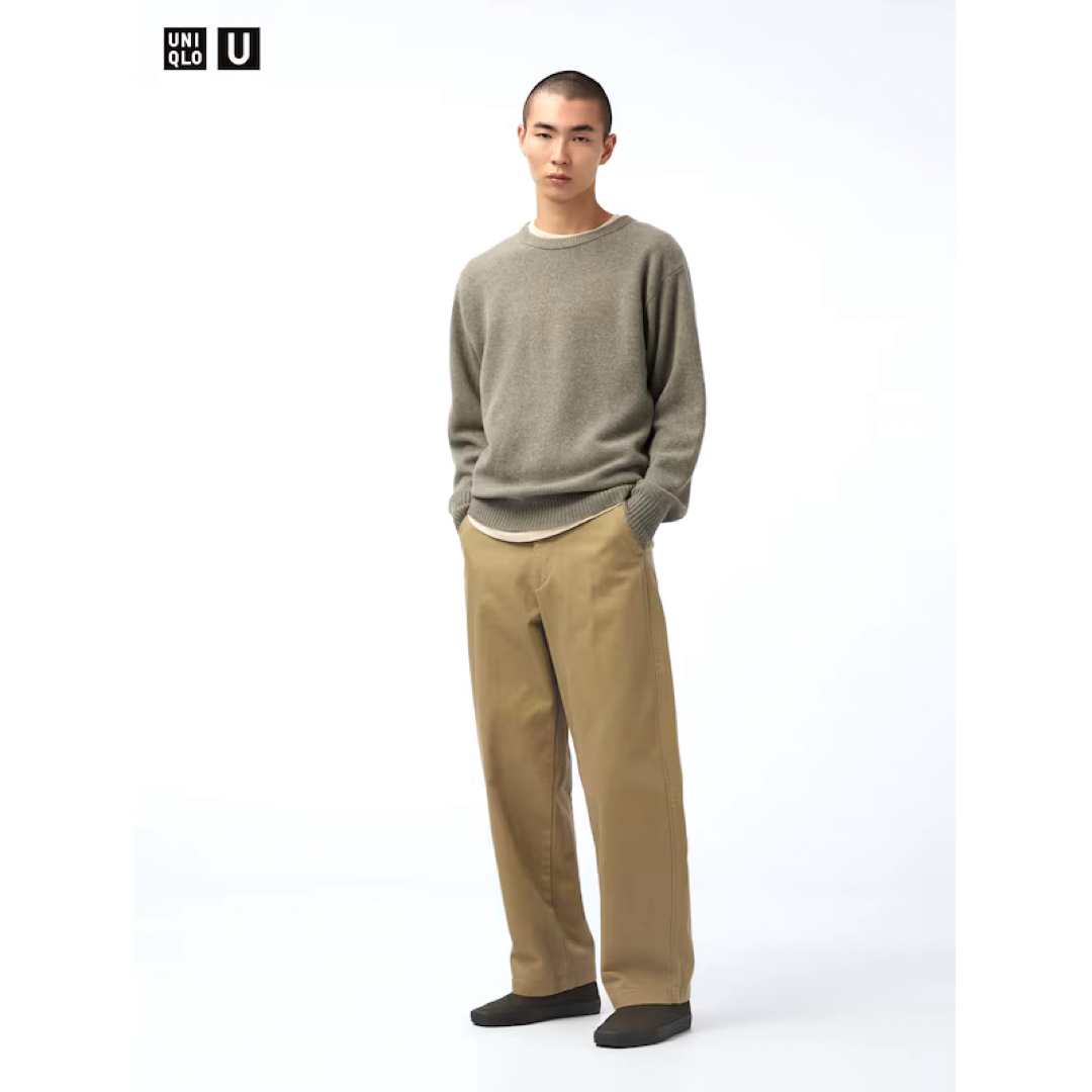 UNIQLO - 最新コラボ UNIQLO U ユニクロワイドフィットチノ Size UNIQLO - 最新コラボ UNIQLO U ユニクロワイドフィットチノ Size