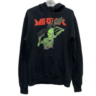オフホワイト(Off-White)のオフホワイト　パーカー　ブラック　ドクロ　#M　r1100(パーカー)