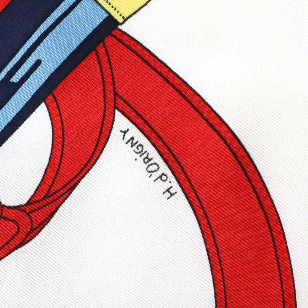 HERMES - エルメス HERMES スカーフ カレ90 シルク ネイビー HERMES - エルメス HERMES スカーフ カレ90 シルク ネイビー