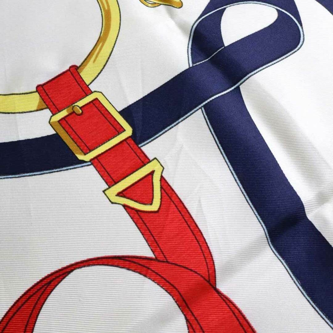 HERMES - エルメス HERMES スカーフ カレ90 シルク ネイビー HERMES - エルメス HERMES スカーフ カレ90 シルク ネイビー