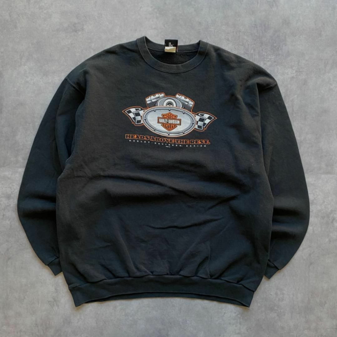 Harley Davidson - ハーレーダビッドソン スウェット プリント Harley Davidson - ハーレーダビッドソン スウェット プリント