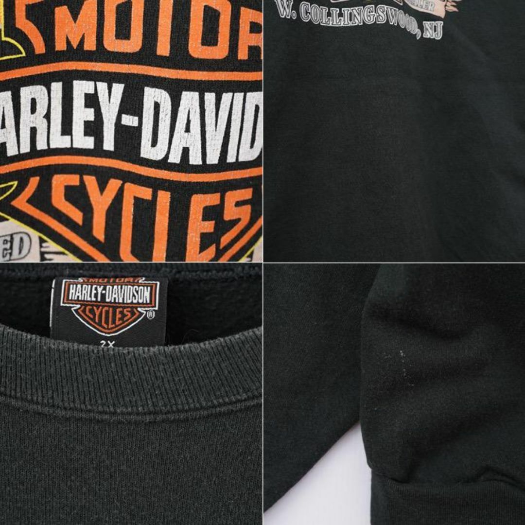 Harley Davidson - ハーレーダビッドソン スウェット プリント Harley Davidson - ハーレーダビッドソン スウェット プリント