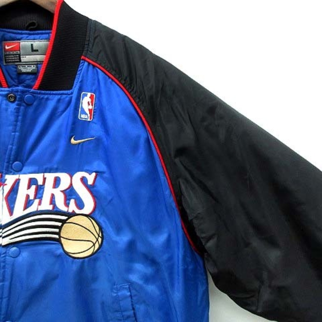 NIKE - ナイキ NBA シクサーズ ナイロン スタジャン バーシティ NIKE - ナイキ NBA シクサーズ ナイロン スタジャン バーシティ