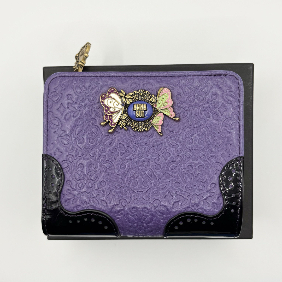 ANNA SUI - 【美品☆】アナスイ 鬼滅の刃 二つ折り財布 胡蝶姉妹 ANNA SUI - 【美品☆】アナスイ 鬼滅の刃 二つ折り財布 胡蝶姉妹
