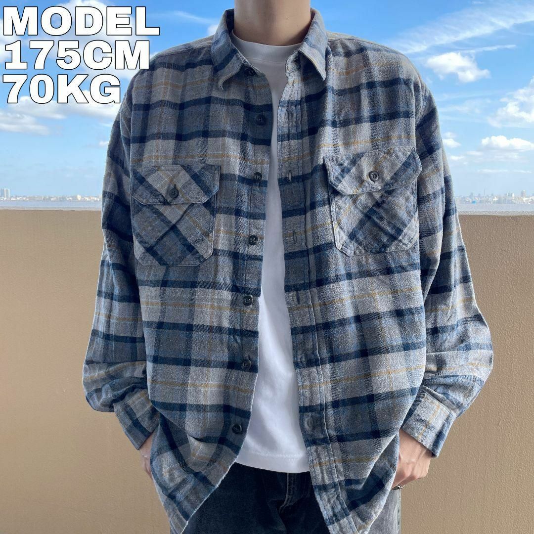 PENDLETON - ペンドルトン ネルシャツ チェック Wポケット PENDLETON - ペンドルトン ネルシャツ チェック Wポケット