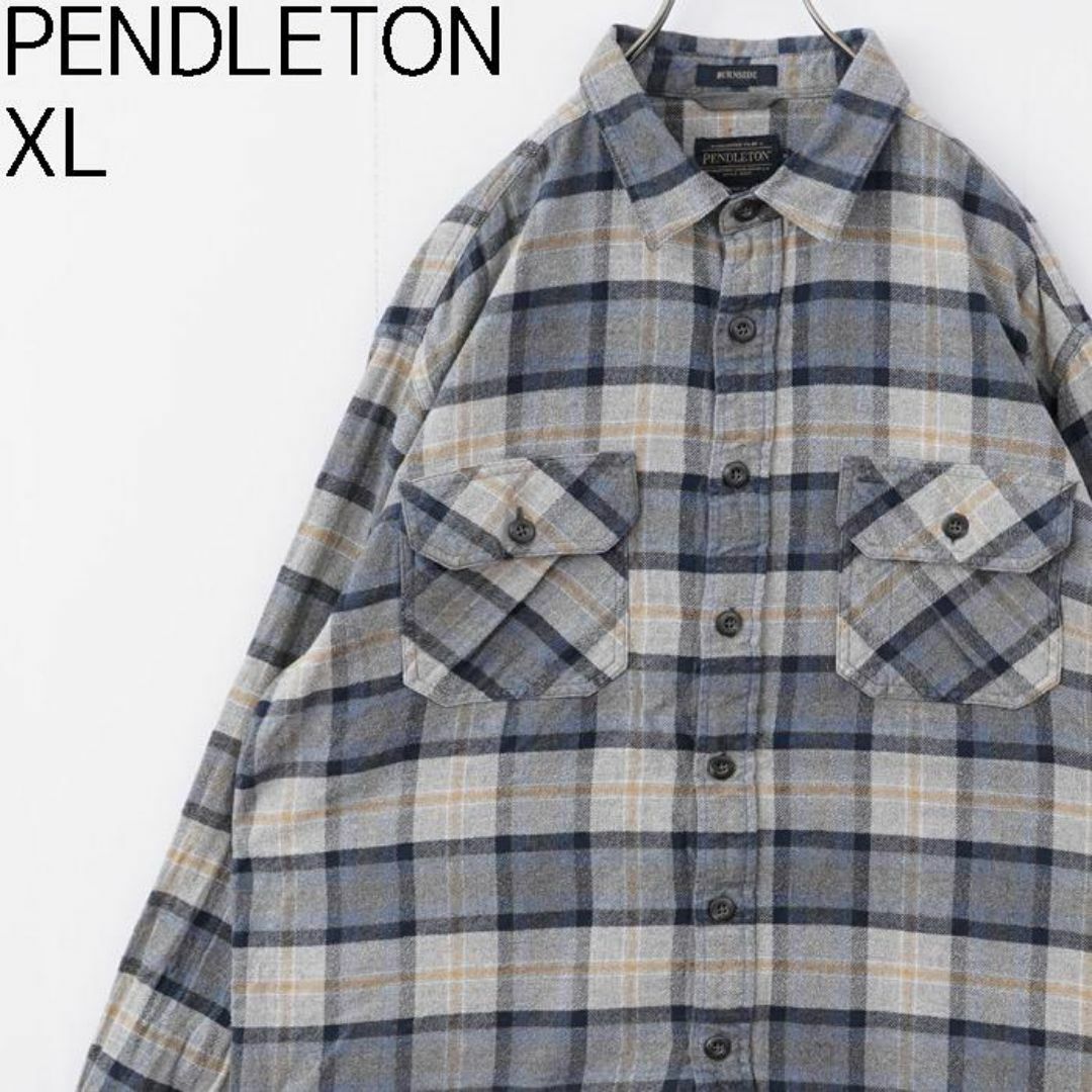 PENDLETON - ペンドルトン ネルシャツ チェック Wポケット PENDLETON - ペンドルトン ネルシャツ チェック Wポケット