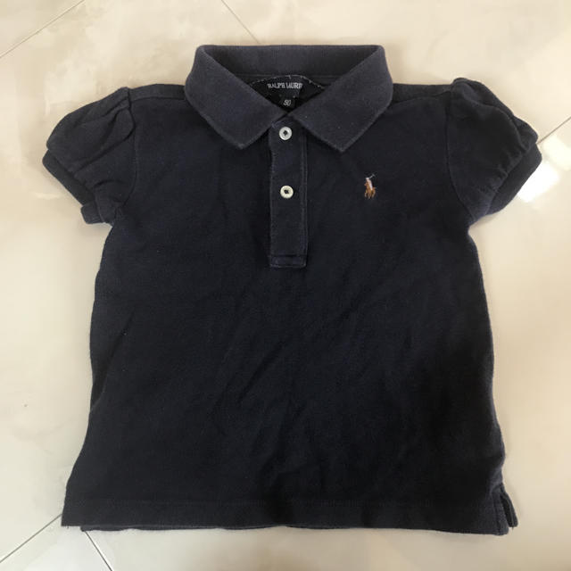 Ralph Lauren(ラルフローレン)のラルフ ポロシャツ☆90 キッズ/ベビー/マタニティのキッズ服女の子用(90cm~)(ブラウス)の商品写真