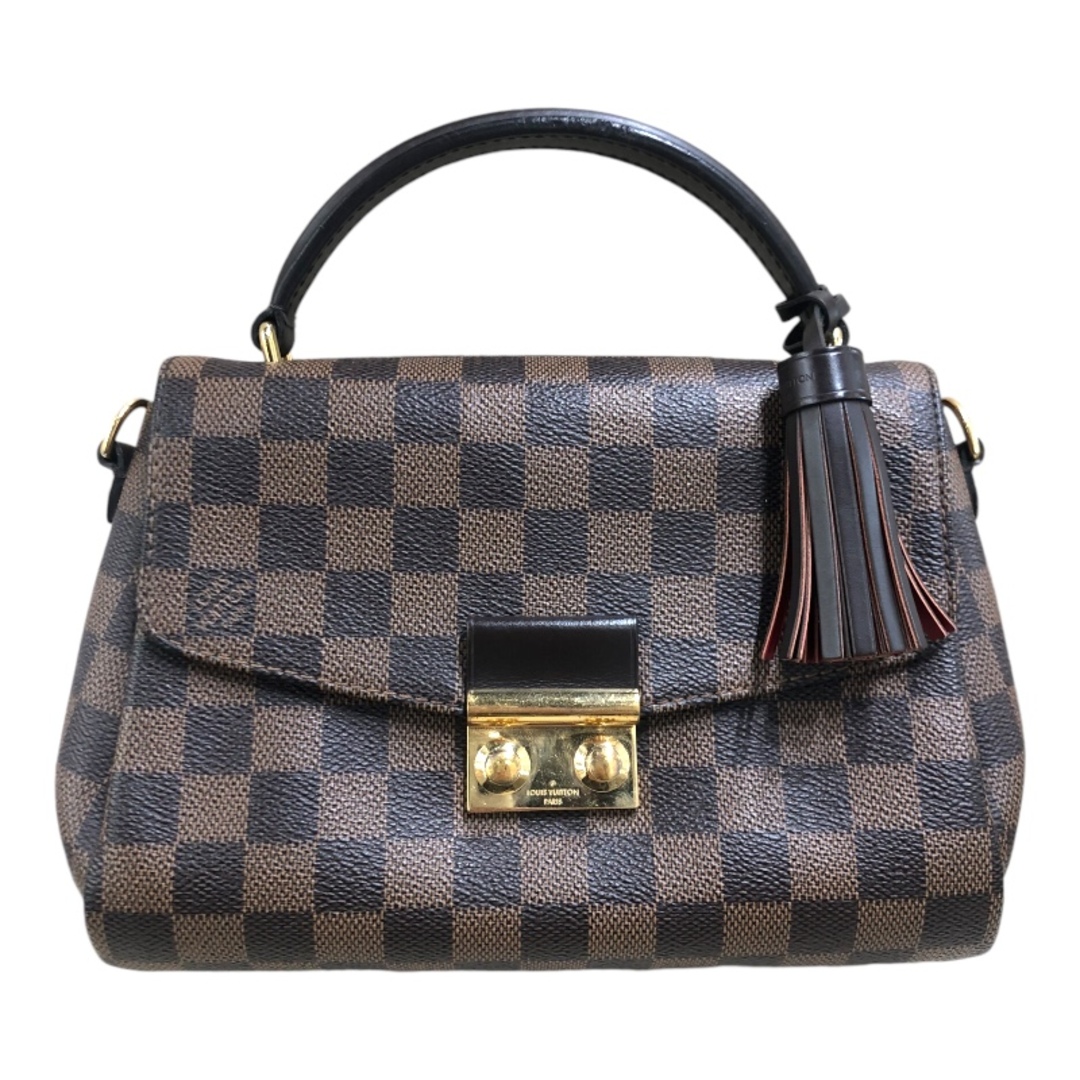 ルイ・ヴィトン LOUIS VUITTON クロワゼット N53000 ダミエ ダミエキャンバス レディース ハンドバッグ