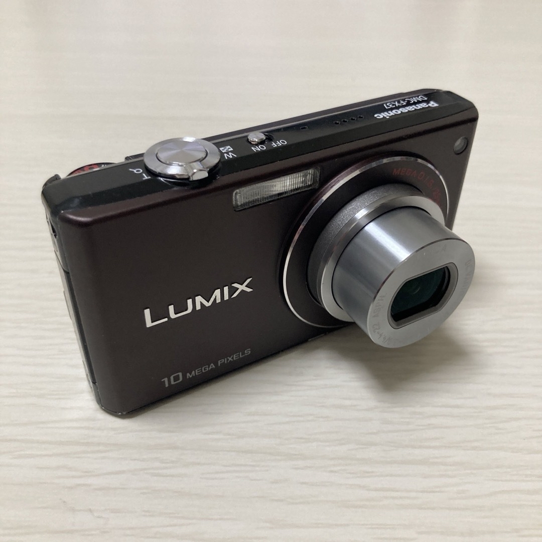 ☆動作確認済☆Panasonic LUMIX FX37 ブラウン ☆動作確認済☆Panasonic LUMIX FX37 ブラウン