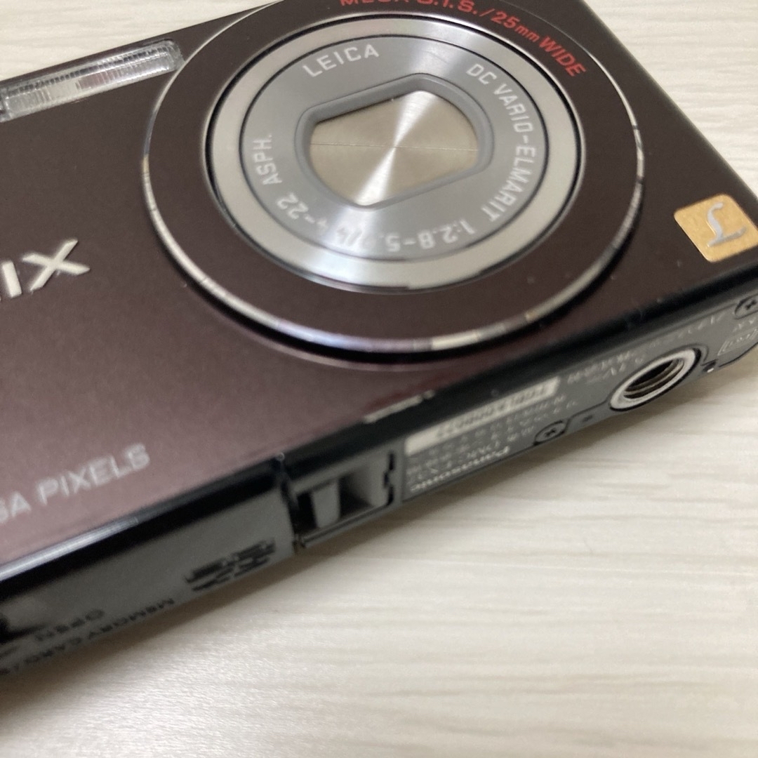 ☆動作確認済☆Panasonic LUMIX FX37 ブラウン ☆動作確認済☆Panasonic LUMIX FX37 ブラウン