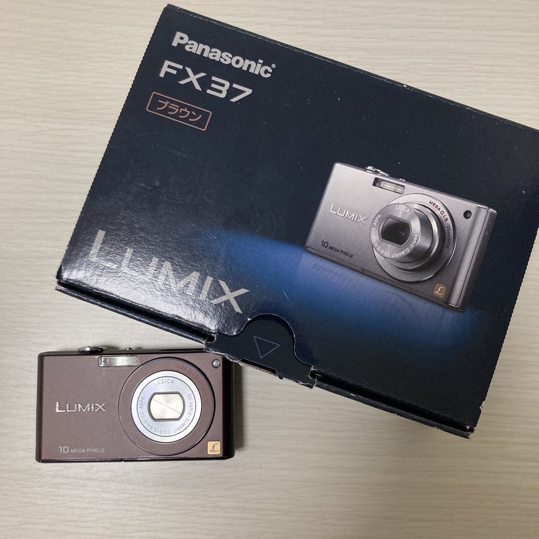 ☆動作確認済☆Panasonic LUMIX FX37 ブラウン ☆動作確認済☆Panasonic LUMIX FX37 ブラウン