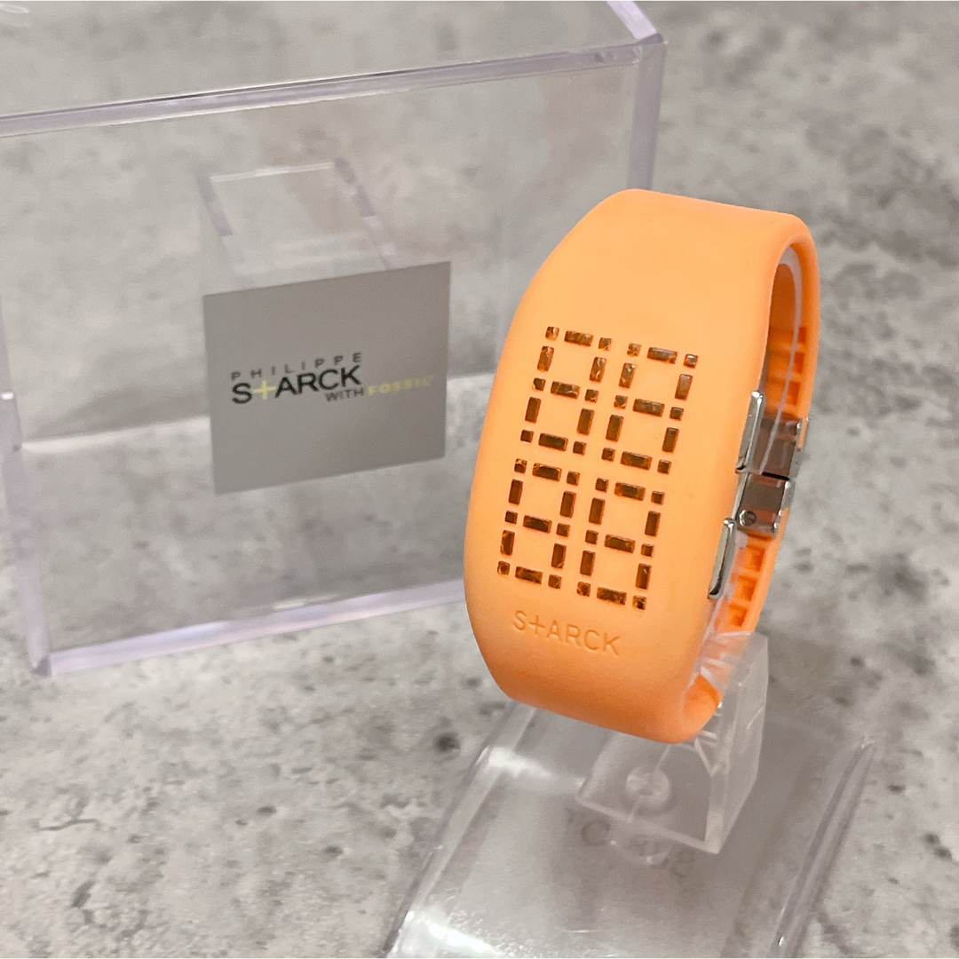 希少 FOSSIL PHILIPPE STARCK スタルク LED 腕時計 時計 希少 FOSSIL PHILIPPE STARCK スタルク LED 腕時計 時計
