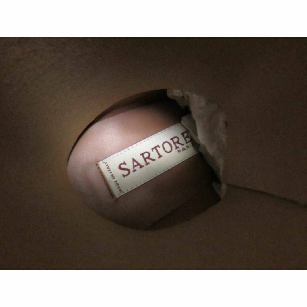 SARTORE - 定価12万 SARTORE サイドゴア ヒール ショート ブーツ SARTORE - 定価12万 SARTORE サイドゴア ヒール ショート ブーツ