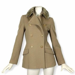 美品】ポールスミス ピーコート ジャケット キャメル ウール 美品】ポールスミス ピーコート ジャケット キャメル ウール