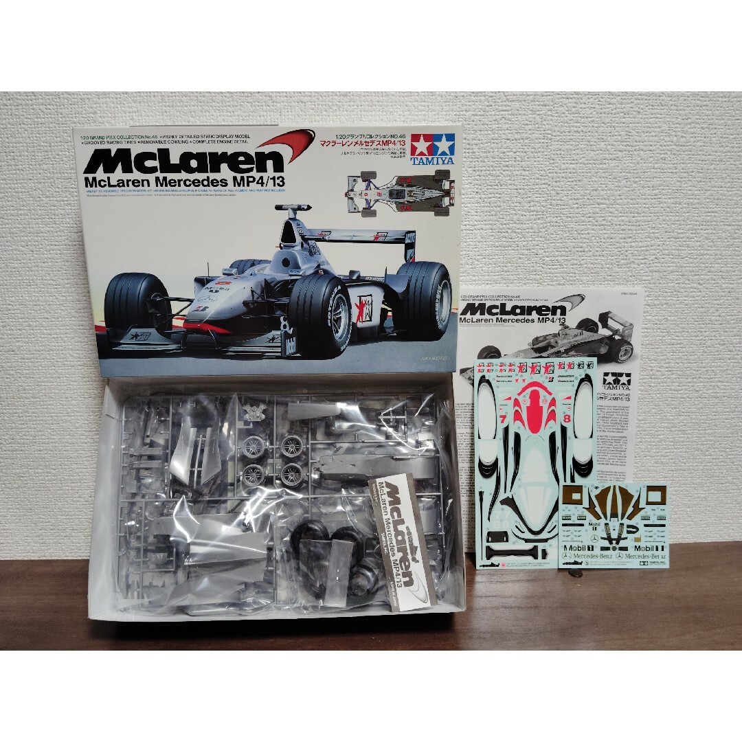 TAMIYA(タミヤ)のタミヤ1/20 フェラーリF310B マクラーレンメルセデスMP4/13 エンタメ/ホビーのおもちゃ/ぬいぐるみ(模型/プラモデル)の商品写真