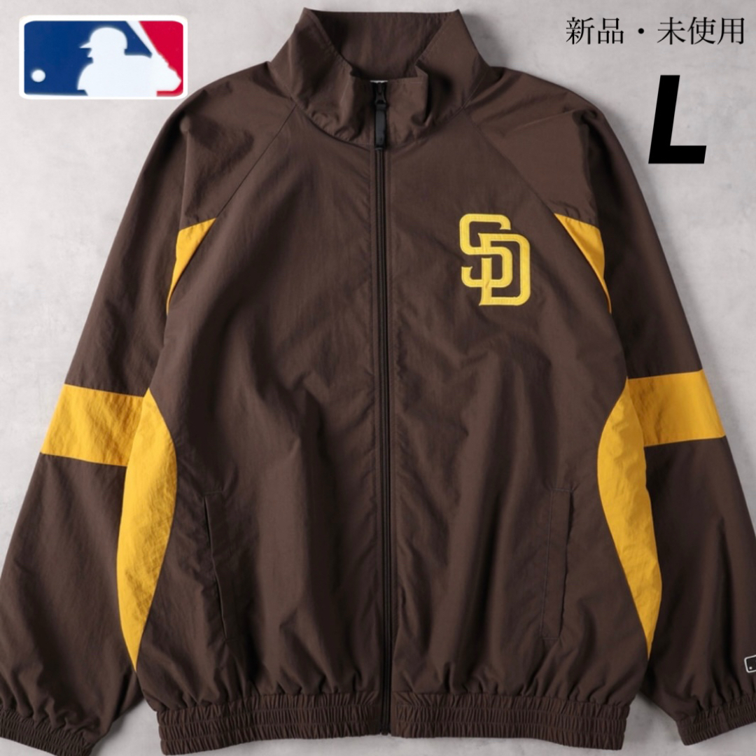 MLB - 【L】MLB公式 サンディエゴ・パドレス ロゴ刺繍 ナイロン MLB - 【L】MLB公式 サンディエゴ・パドレス ロゴ刺繍 ナイロン
