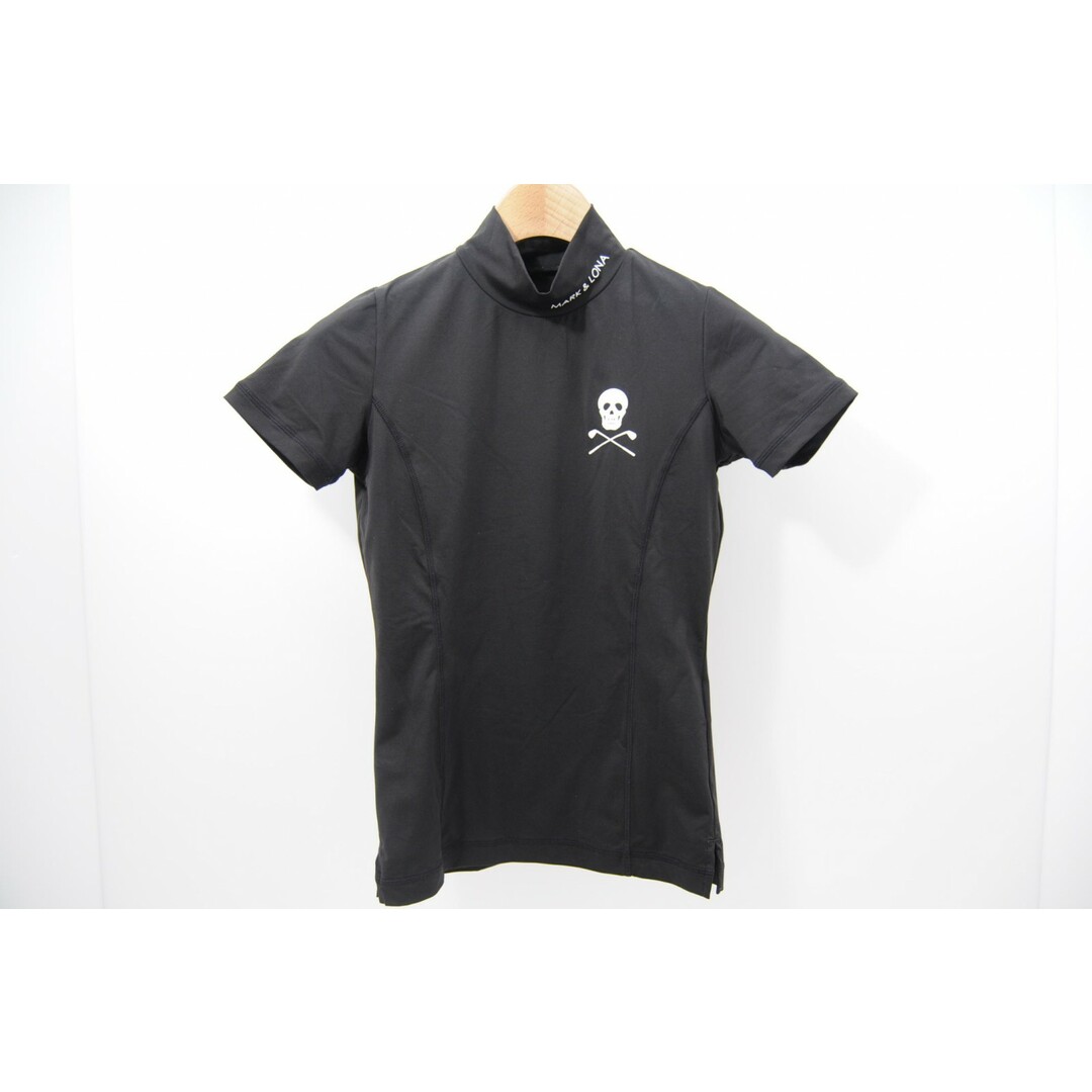 MARK&LONA - coco 中古 マークアンドロナ MARK&LONA レディース 半袖シャツ 36(S) 黒 ブラック ハイネック ストレッチ