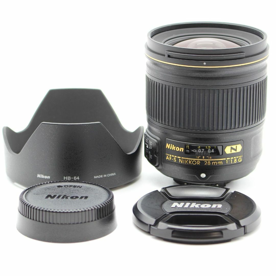 □極上品□ Nikon AF-S NIKKOR 28mm F1.8G単焦点レンズ レンズ □極上品□ Nikon AF-S NIKKOR 28mm F1.8G単焦点レンズ レンズ
