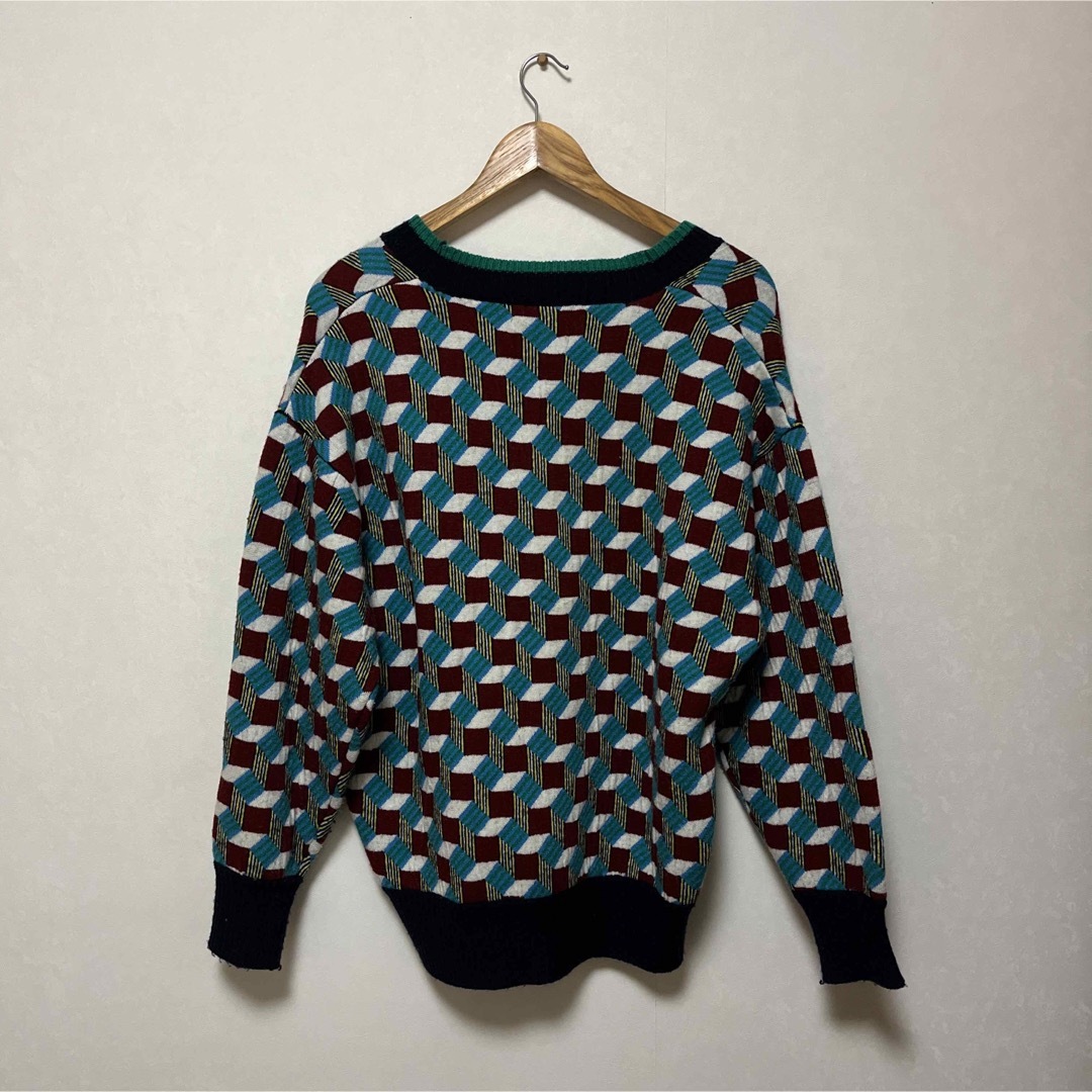 絶対的な信頼 - WORK MUVEIL ミュベールワーク Shop by カーディガンの通販 柄 カーディガン