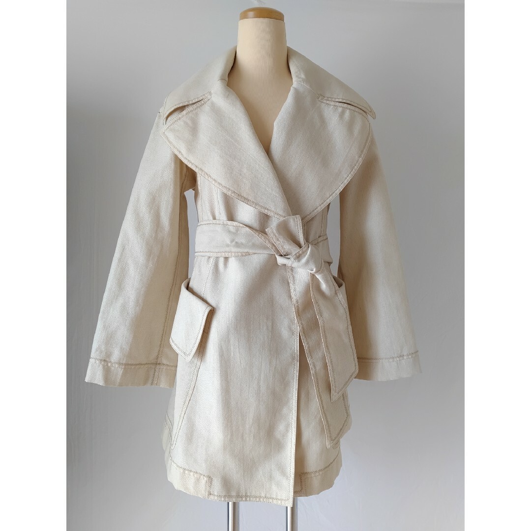 Donna Karan - 極美品 Donna Karan Collection トレンチコートの Donna Karan - 極美品 Donna Karan Collection トレンチコートの