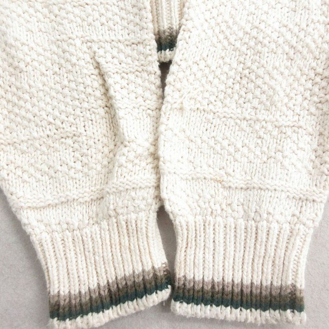 XL☆古着 長袖 セーター メンズ 90年代 90s 魚 刺繍 大きい XL☆古着 長袖 セーター メンズ 90年代 90s 魚 刺繍 大きい