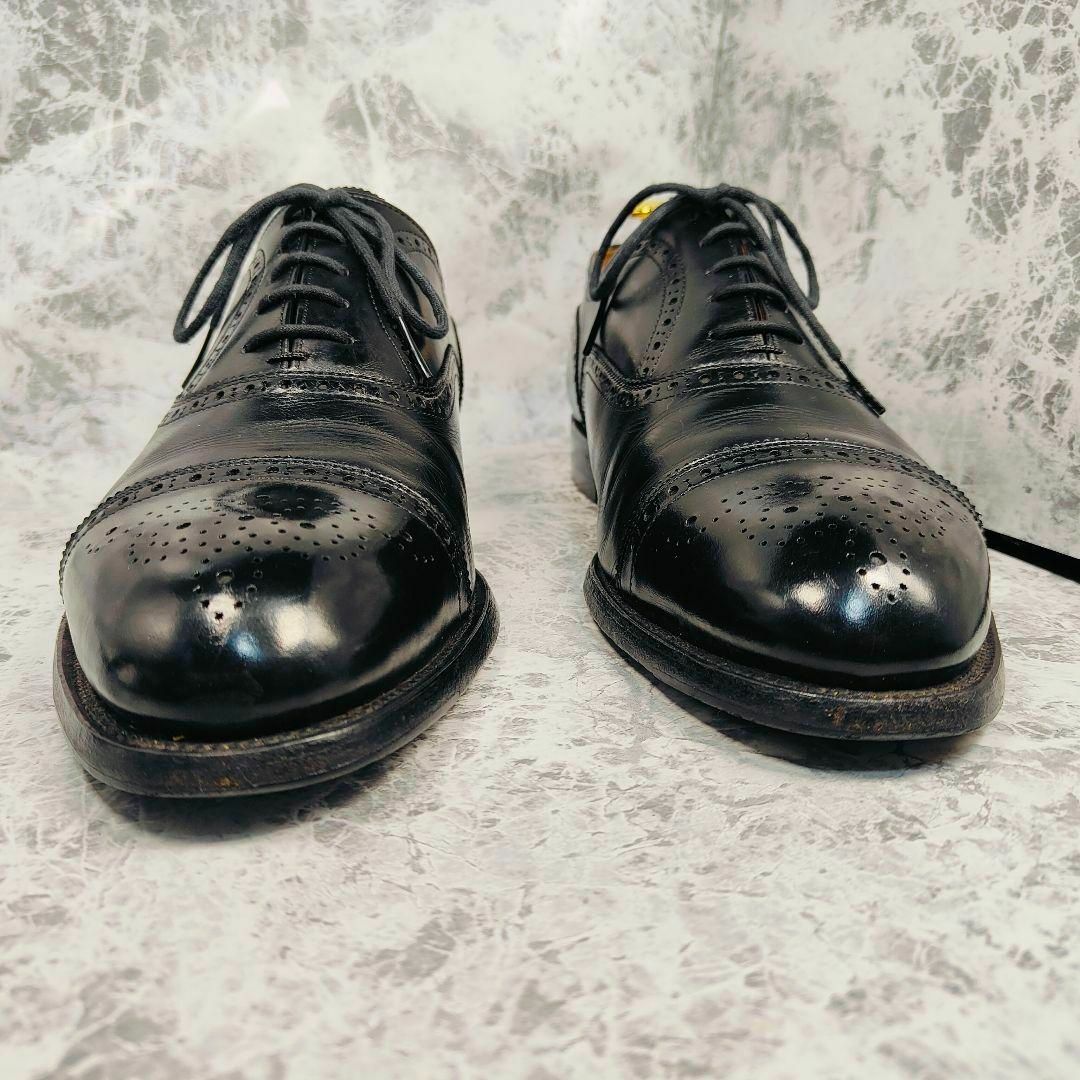 SCOTCH GRAIN (26)ストレートチップ メダリオン 黒 SCOTCH GRAIN (26)ストレートチップ メダリオン 黒