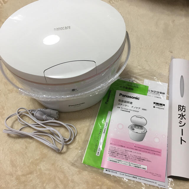 Panasonic(パナソニック)の美品☆ スチーマー ナノケア EH-SA93 スマホ/家電/カメラの美容/健康(フェイスケア/美顔器)の商品写真