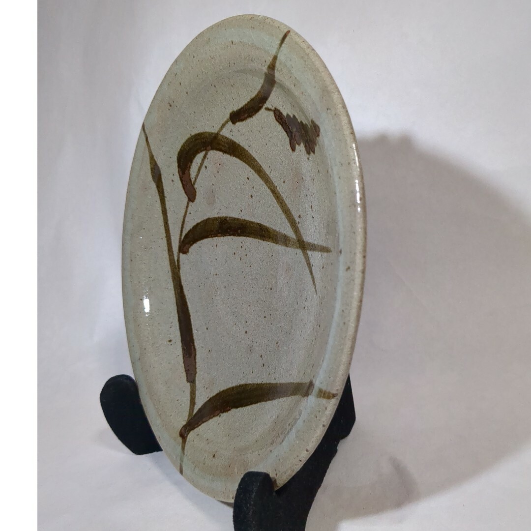 唐津焼 中里太郎右衛門窯 絵唐津皿 直径25cm 大皿 美品の通販 by 唐津焼 中里太郎右衛門窯 絵唐津皿 直径25cm 大皿 美品の通販 by