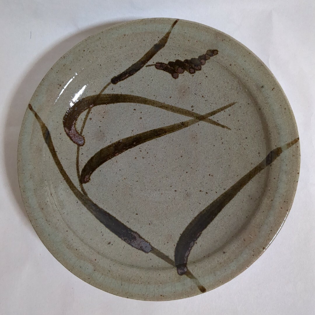 唐津焼 中里太郎右衛門窯 絵唐津皿 直径25cm 大皿 美品の通販 by 唐津焼 中里太郎右衛門窯 絵唐津皿 直径25cm 大皿 美品の通販 by