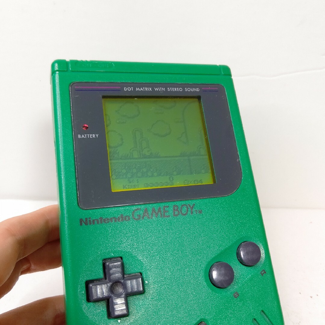 ゲームボーイ - Nintendo ゲームボーイブロス グリーン 美品 ゲームボーイ - Nintendo ゲームボーイブロス グリーン 美品