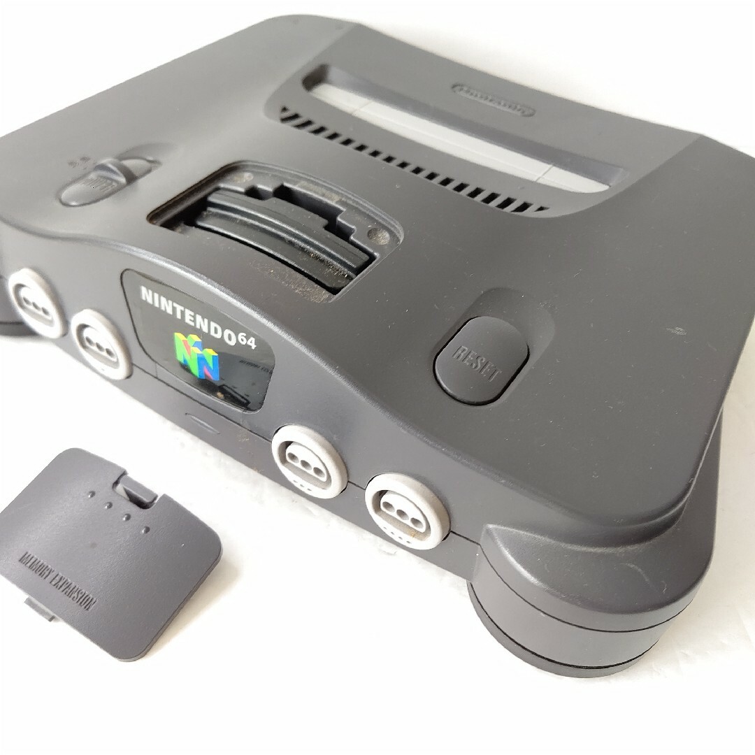 NINTENDO 64 - Nintendo ニンテンドー64 美品 ブラック グレー NINTENDO 64 - Nintendo ニンテンドー64 美品 ブラック グレー